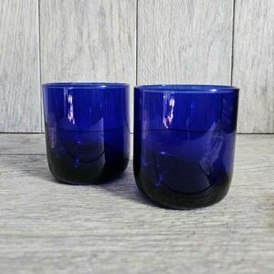 Libbey Glass Metropolitan Cobalt Juice Glasses